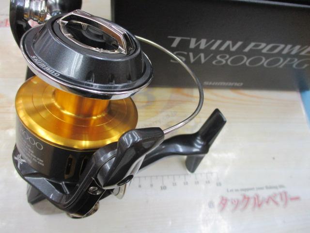 即購入✕ ツインパワー SW8000PG SHIMANO◇15ツインパワーSW8000PG/スピニングリール : セカンド