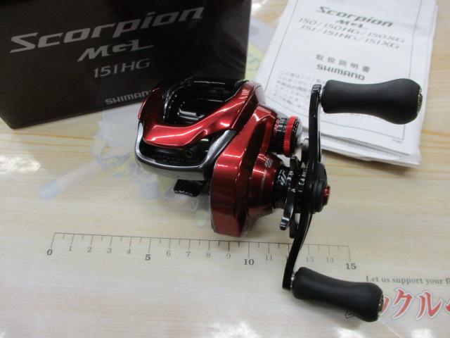 【美品】SHIMANO 19 スコーピオン MGL 151HG 付属品有り 楽天市場】スコーピオン mgl 151hg 左の通販