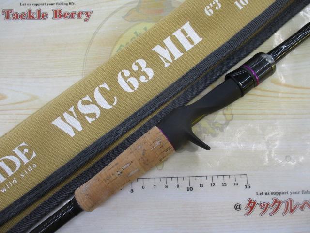 新品未使用 ワイルドサイド 63MH ワイルドサイド WSC63MH｜＠ベリーネット 日本最大新品中古釣具