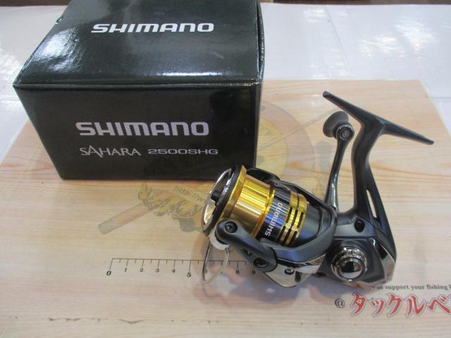SHIMANO SAHARA 2500SHG スピニングリール新品未使用 SHIMANO SAHARA 2500SHG スピニングリール新品未使用 2025年最新