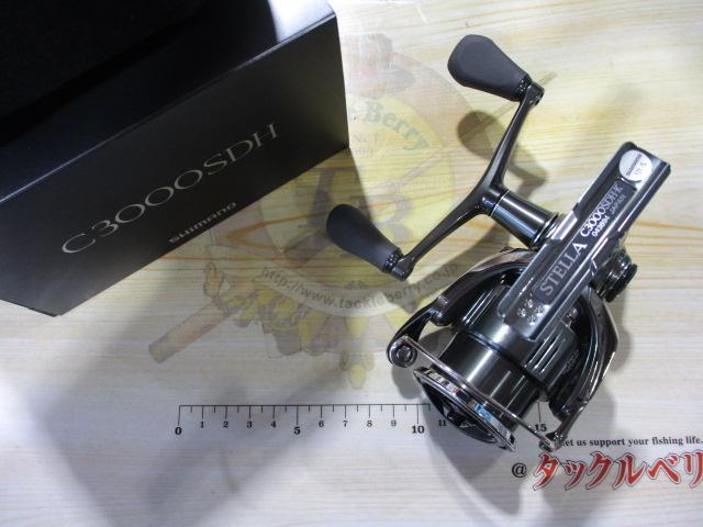 SHIMANO 22ステラc3000SDH使用少なめ 22ステラ最速レビュー] C3000SDH を春イカエギング&怪魚用に購入