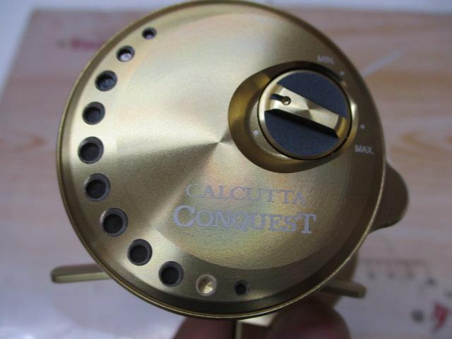 21カルカッタコンクエスト201HG【美品】 シマノ カルカッタコンクエスト 201XG レフト / SHIMANO 22