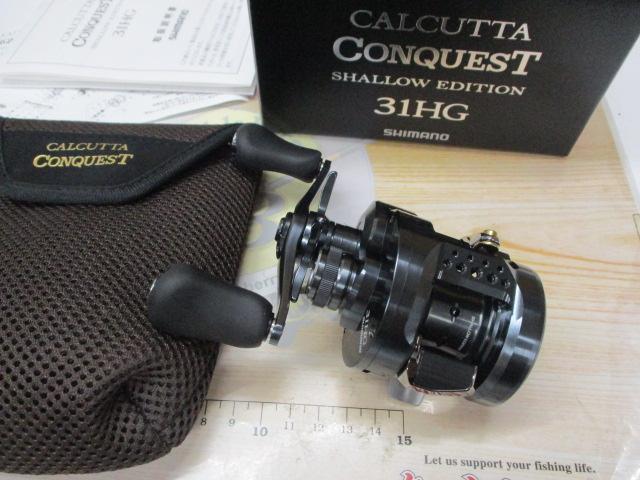SHIMANO - 【中古/極上品】 シマノ 24 カルカッタコンクエスト シャローエディション 31HG   /Q158M 楽天市場】 シマノ(SHIMANO) 24 カルカッタコンクエスト
