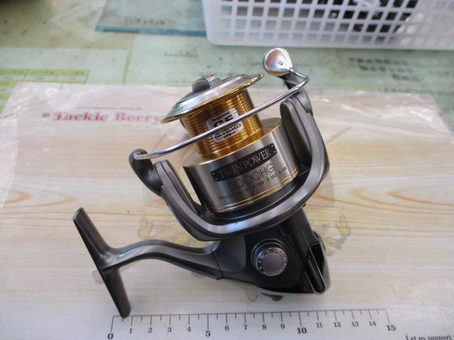 02 TWIN POWER 5000HG リール 日本製 シマノ(SHIMANO) 02'ツインパワー 5000HG ｜アウトドア用品