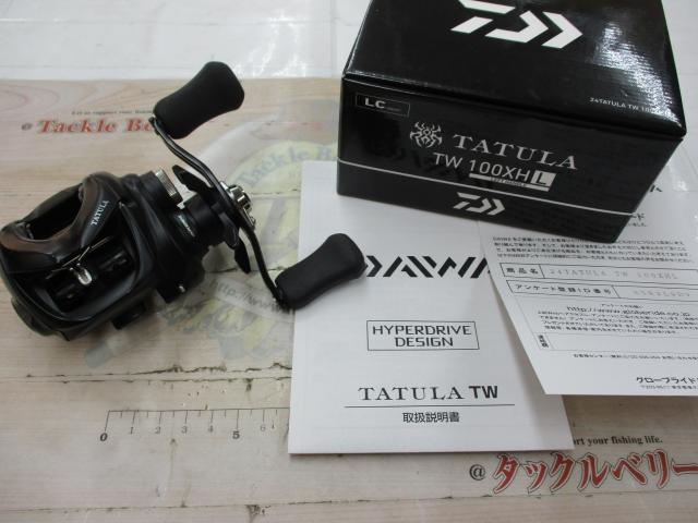 ダイワ 24 タトゥーラ TW 100XHL 楽天市場】ダイワ 24タトゥーラ TW 100 / ベイトリール 右巻