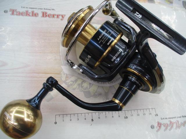 DAIWA - 【中古/極上品】 ダイワ 20 ソルティガ 14000-XH ハンドル組  /S307S DAIWA - 【中古/極上品】 ダイワ 20 ソルティガ 14000-XH