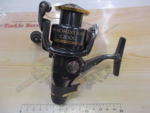 アオリスタBB C3000 爆音仕様2つセット予備スプール付き 中古ヤエンに最適 アオリスタBB C3000 爆音仕様2つセット予備スプール付き 中古