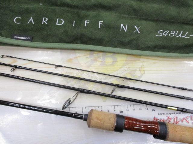【未使用品】カーディフNX S43UL-4 シマノ　渓流　SHIMANO シマノ カーディフNX S43UL-4 (ロッド・釣竿) 価格比較 - 価格.com