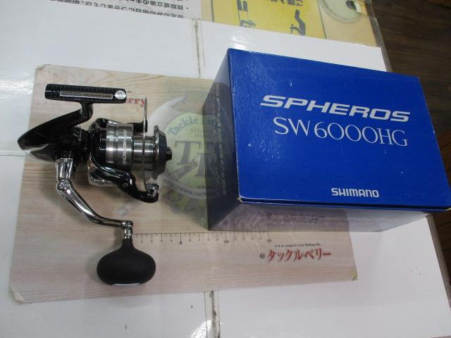 14スフェロスSW 6000HG｜＠ベリーネット 日本最大新品中古釣具