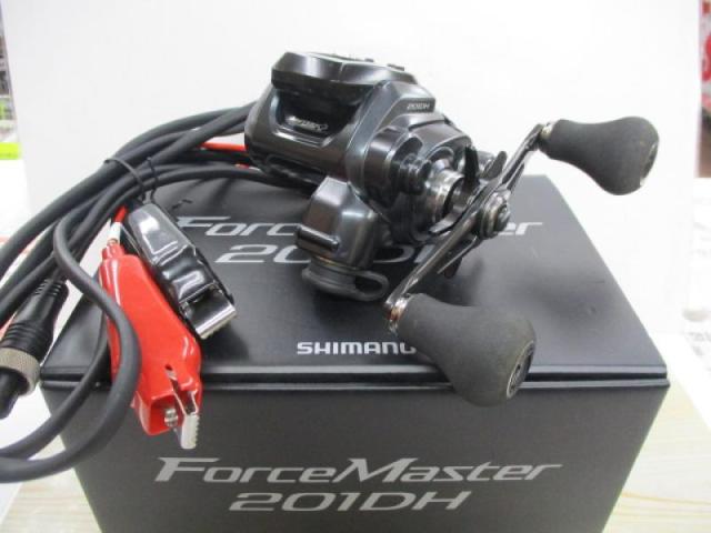 SHIMANO - 【中古/美品】 シマノ 22 フォースマスター 201DH   /J364M シマノ 24 フォースマスター 601DH 左ハンドル (2024年モデル