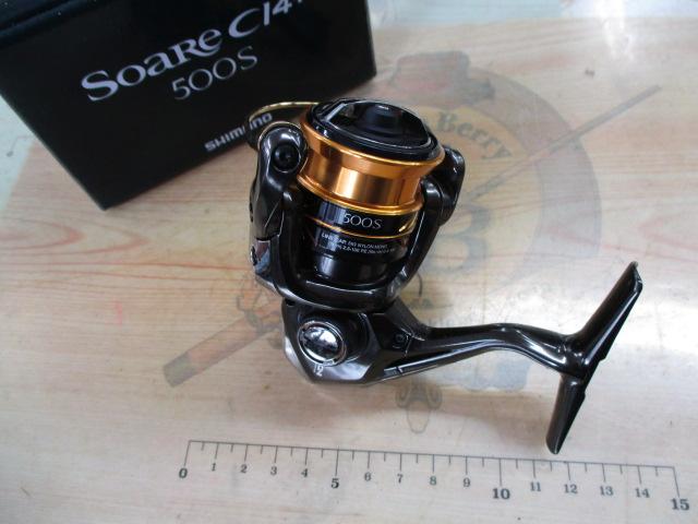 SHIMANO - 【中古】 シマノ 17 ソアレ CI4+ 500S 夢屋リールスタンド付  /Q185M 17 ソアレ CI4+ 500Sのスペックとインプレ | 釣りクラウド