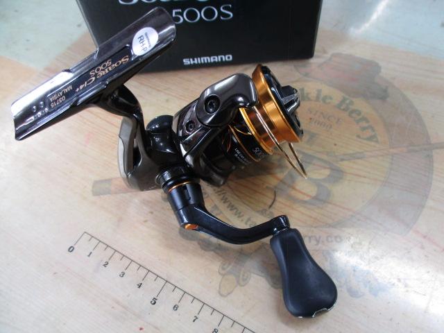 SHIMANO - 【中古】 シマノ 17 ソアレ CI4+ 500S 夢屋リールスタンド付  /Q185M SHIMANO - 【中古】 シマノ 17 ソアレ CI4+ 500S 夢屋リール