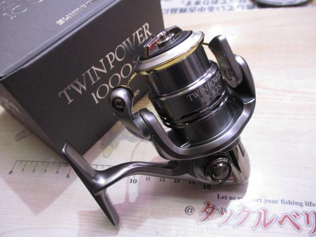 シマノ　11　ツインパワー　1000S シマノ 11ツインパワー 1000S/S274M 極上美品 スピニングリール