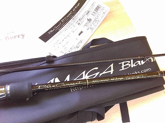 ヤマガブランクス　ブルーカレント93TZ NANO オールレンジ　新品未使用 ブルーカレント 93TZ/NANO オールレンジ ヤマガブランクス