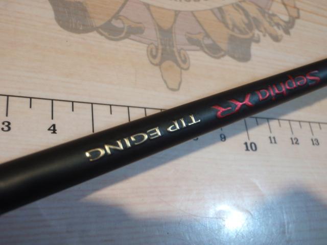 Sepia XR TIP EGING　 S68MLーS/R中古美品 Sepia XR TIP EGING S68MLーS/R中古美品 22セフィア XR ティップ