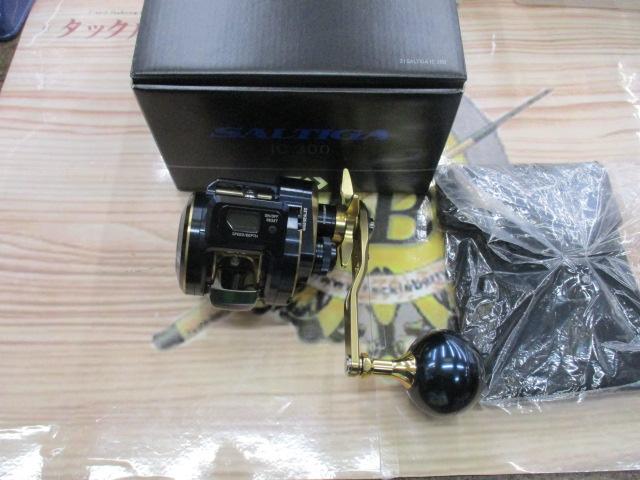 21ソルティガic300 ダイワ】 21ソルティガ IC 300 未使用PEライン0.8号200m装着