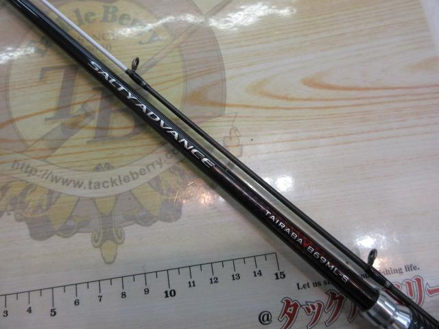 SHIMANO - タイラバロッド ソルティーアドバンス B69ML-S シマノ 19 ソルティーアドバンス TAIRABA B69MH-S SALTY ADVANCE