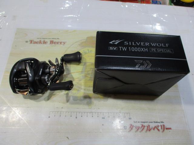 新品未使用！シルバーウルフ SV TW 1000XH PE SPECIAL ダイワ ベイトリール シルバーウルフ SV TW 1000XH PE