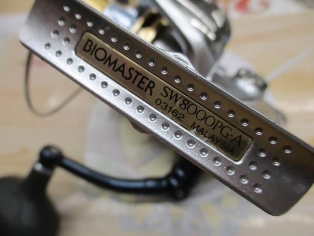 SHIMANO - 13バイオマスターSW8000HG中古品です。 シマノ(SHIMANO) 13 バイオマスターSW 8000HG 031617