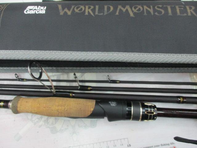 【美品】WMS774-ML ワールドモンスター 4ピースパックロッド 美品】WMS774-ML ワールドモンスター 4ピースパックロッド