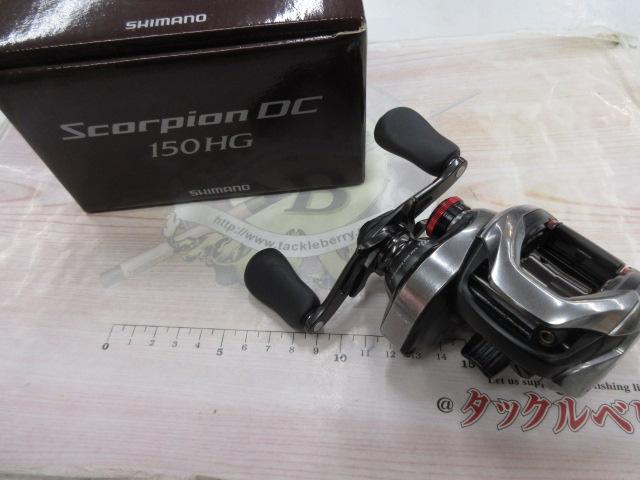 SHIMANO - 【中古】 シマノ 21 スコーピオンDC 150HG   /SQ009M 中古】【送料無料】シマノ 21 スコーピオン DC 150XG 右ハンドル