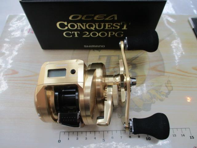 【美品】SHIMANO 18 オシアコンクエスト CT 200PG シマノ(SHIMANO) 18 オシアコンクエストCT 200HG(右) 038166