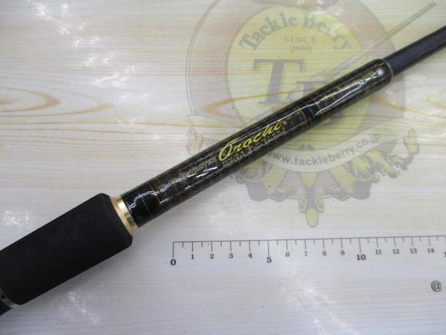 デストロイヤー F8-78DG(オロチフュージコンタクト)マットブラックリールシート スラントブリッジ