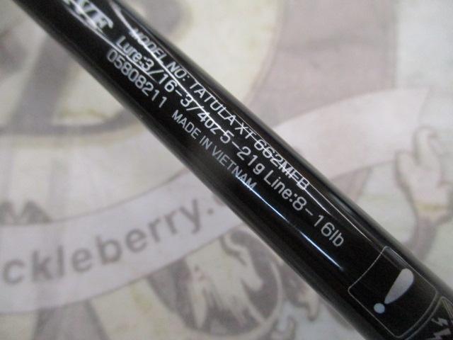 タトゥーラXT 662MFB｜＠ベリーネット 日本最大新品中古釣具WEB