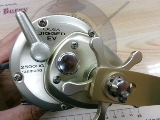 SHIMANO - オシアジガーEV 2500HG RH 楽天市場】【中古】SHIMANO シマノ オシアジガーEV 2500HG 両軸