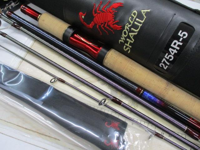 SHIMANO - 【中古/美品】 シマノ 17 ワールドシャウラ 2754R-5   /L152M 中古/美品】 シマノ 17 ワールドシャウラ 2754R-5 /L152M - メルカリ