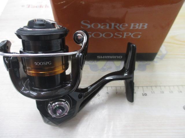 シマノ 22ソアレBB 500SPG 未使用 Soare shimamo 500SPG 22ソアレBB 500SPG SHIMANO(シマノ) 自重155g ストローク