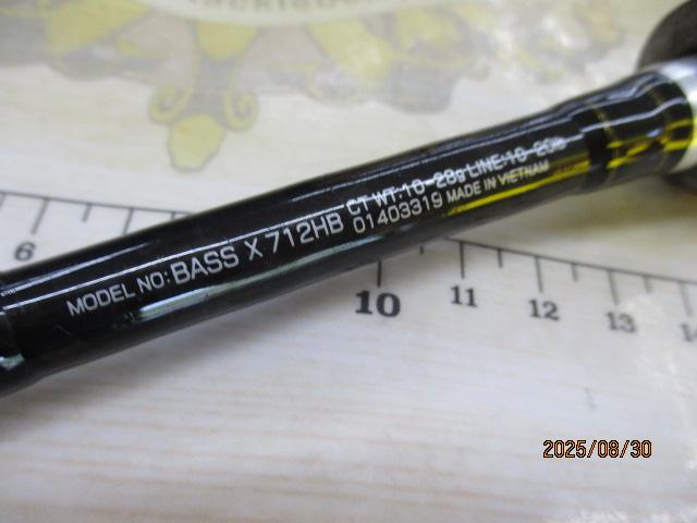 バスX　712HB バスX 712HB｜＠ベリーネット 日本最大新品中古釣具WEBショップ