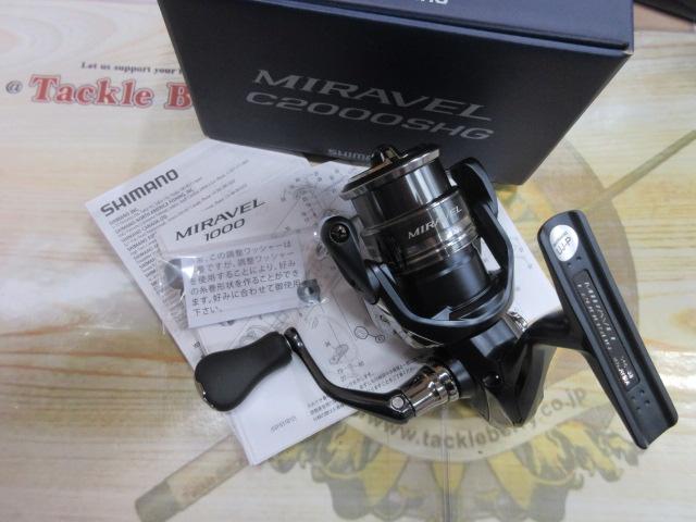 未使用 SHIMANO MIRAVEL C2000SHG Shimano 22 Miravel C2000SHG – JDM TACKLE HEAVEN