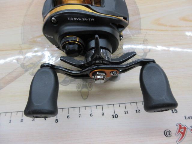 リール T3 SV 6.3 tw PEラインの糸鳴りを解消！ダイワ T3 SV 6.3 TWのオーバーホール