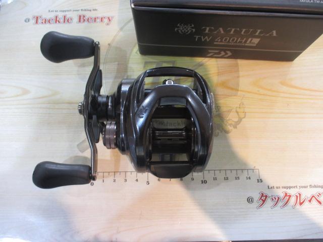 ダイワ　タトゥーラ　TW 400HL ハンドルなし　中古 タトゥーラTW400に新しいギア比8.1対1が追加ラインナップ！熱く