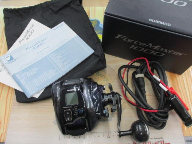 【新品未使用品】シマノ　21フォースマスター1000 SHIMANO シマノ 21フォースマスター1000 04325 未使用に近い
