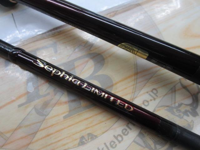 【新品未使用】セフィア リミテッド ティップエギング S68M-S セフィアリミテッド ティップエギング S610ML-S (Sic) 大型便A
