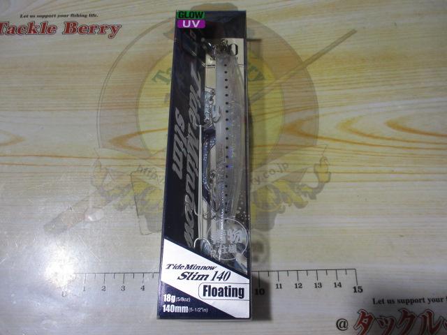 タイドミノースリム140#CEA4101UVクリアホロシラスGB