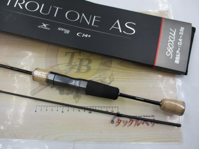 シマノ　トラウトワンAS　S60UL　未使用品 シマノ ロッド トラウトワン AS S60SUL-F / スピニングモデル