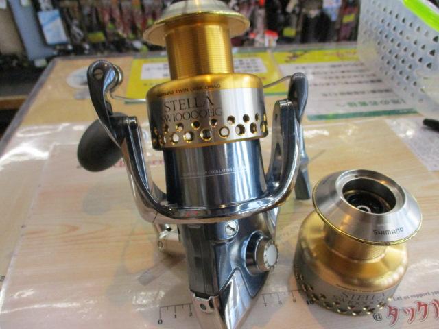 シマノ　01ステラ　SW10000HG シマノ 01ステラSW 10000HG 16000 20000PG スプール付き/W320M