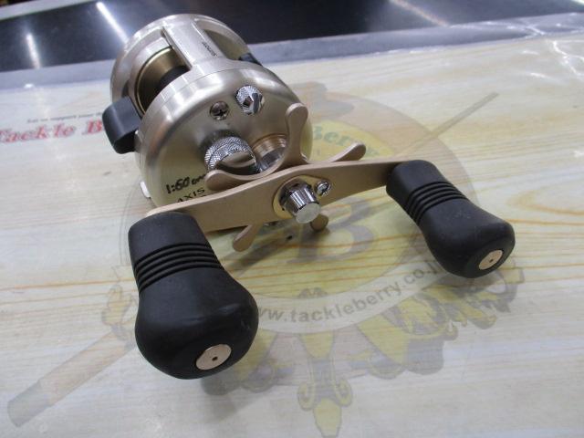 美品 SHIMANO AXIS 100 VERSION 2 アクシスver2 送料無料 シマノ アクシス 100 ver2 ソルト対応 ベイトリール