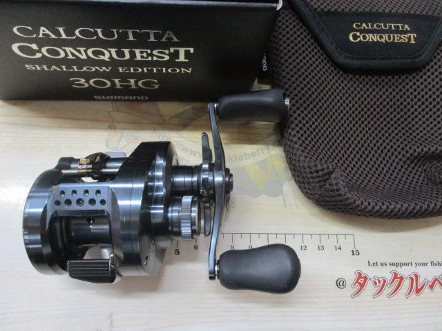 未使用品 24 カルカッタコンクエスト シャローエディション シマノ 24 カルカッタコンクエスト シャローエディション 30HG