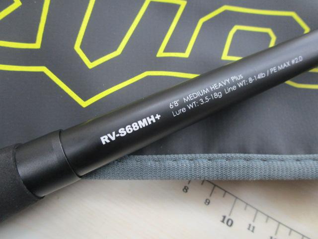リボルテージRVII-S68MH＋ JACKALL REVOLTAGE RVII-S68MH+ Spinning Rod for Bass