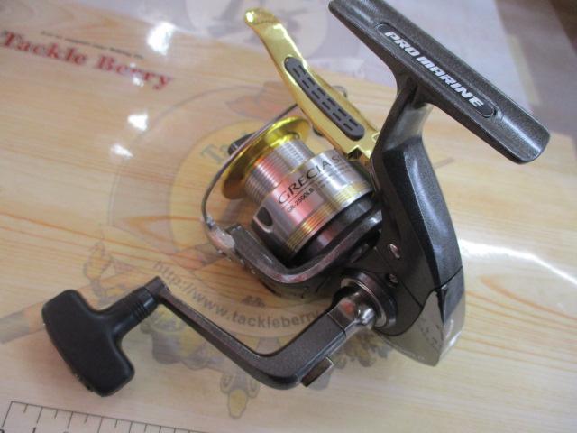 GR2500LBグレシアスピンSP3号-150M糸ナシ