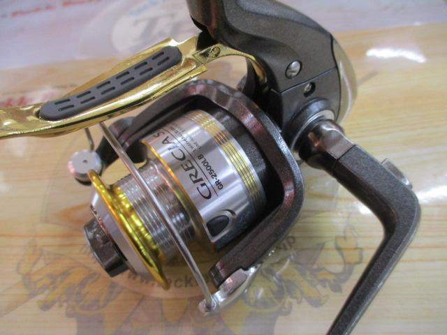 GR2500LBグレシアスピンSP3号-150M糸ナシ