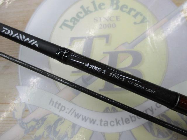 【未使用品】DAIWA AJING X 59 UL-S DAIWA（釣り） ダイワ AJING X (アジングX) 59UL-S SOLID