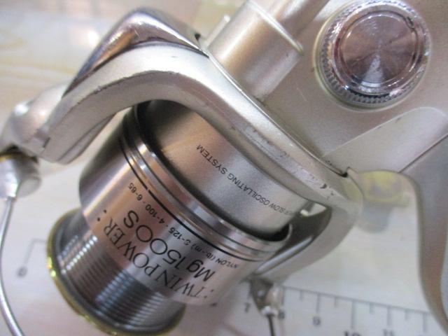 シマノ 03ツインパワーmg1500S 美品 シマノ(SHIMANO) 03'ツインパワー Mg 1500S A-RB 01770