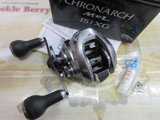 SHIMANO - 【新品未使用】17クロナークMGL 151XG（左ハンドル） シマノ 17 クロナーク mgl 151 XG 新品未使用品 おまけ付き 左