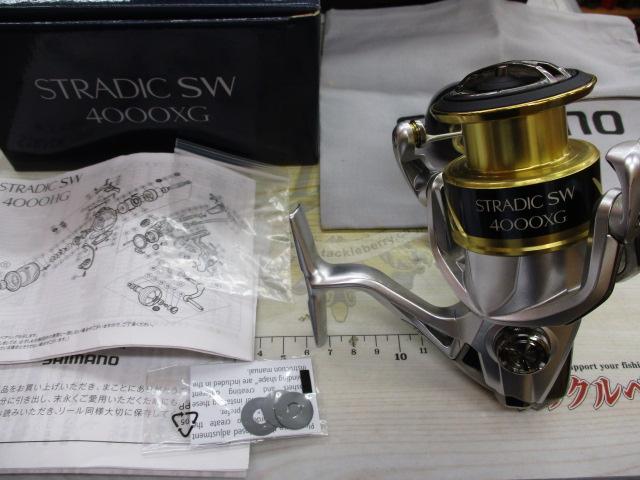 中古品 SHIMANO 18 STRADIC SW 4000XG リール 美品 楽天市場】SHIMANO シマノ スピニングリール 18 ストラディック