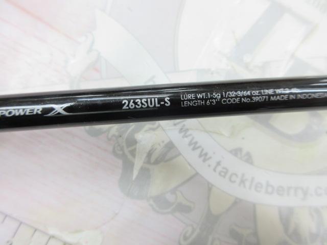 バンタム 263SUL-S｜＠ベリーネット 日本最大新品中古釣具WEBショップ